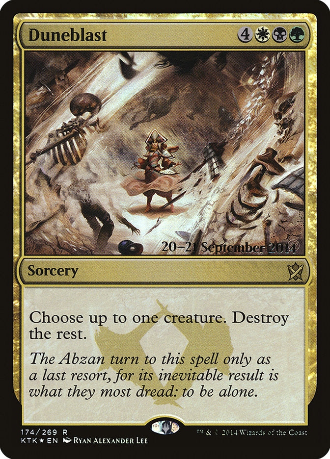 Duneblast [Khans of Tarkir Prerelease Promos] | Black Swamp Games