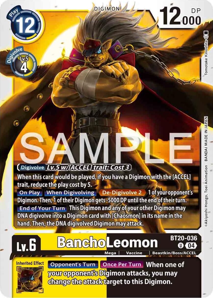 BanchoLeomon [BT20-036] [Release Special Booster 2.0] | Black Swamp Games