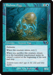 Biolume Egg // Biolume Serpent (Retro Frame) [Innistrad Remastered] | Black Swamp Games