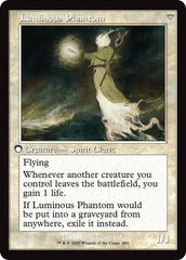 Lunarch Veteran // Luminous Phantom (Retro Frame) [Innistrad Remastered] | Black Swamp Games