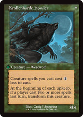 Duskwatch Recruiter // Krallenhorde Howler (Retro Frame) [Innistrad Remastered] | Black Swamp Games