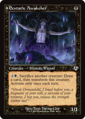 Ecstatic Awakener // Awoken Demon (Retro Frame) [Innistrad Remastered] | Black Swamp Games