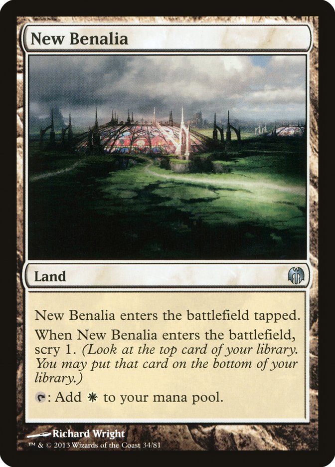 New Benalia [Duel Decks: Heroes vs. Monsters] | Black Swamp Games