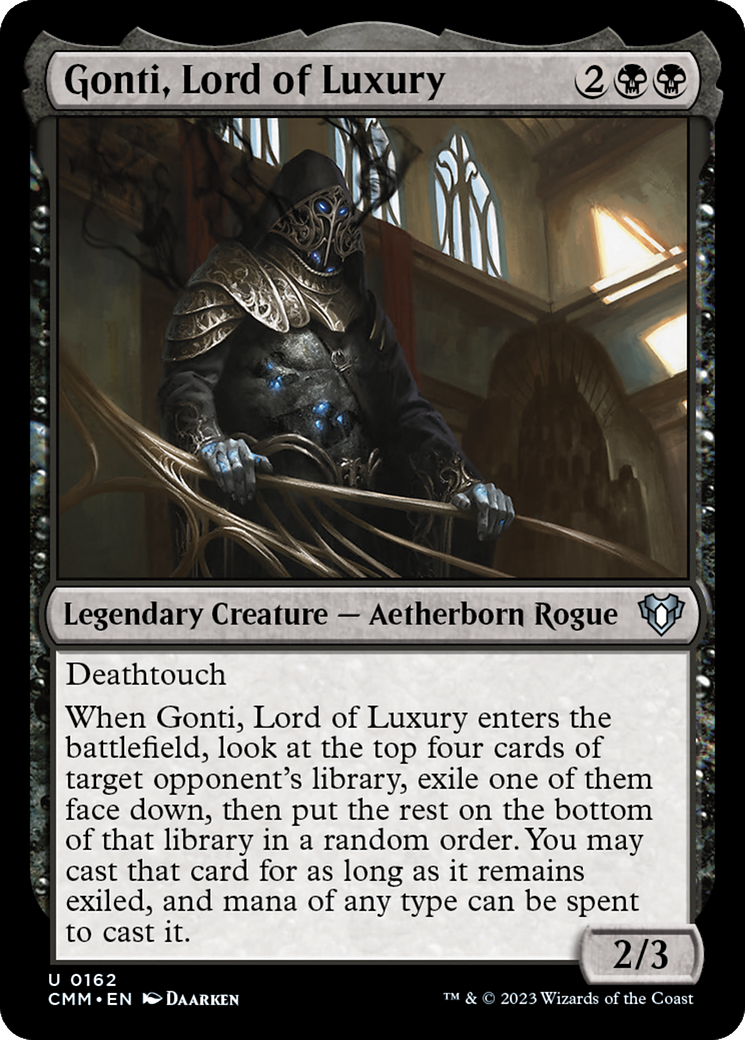 Gonti, Lord of Luxury [Commander Masters] | Black Swamp Games