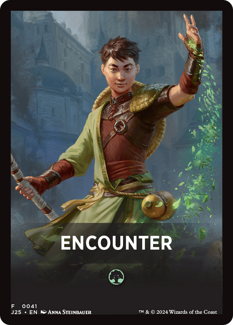 Encounter Theme Card [Foundations Jumpstart Front Cards] | Black Swamp Games