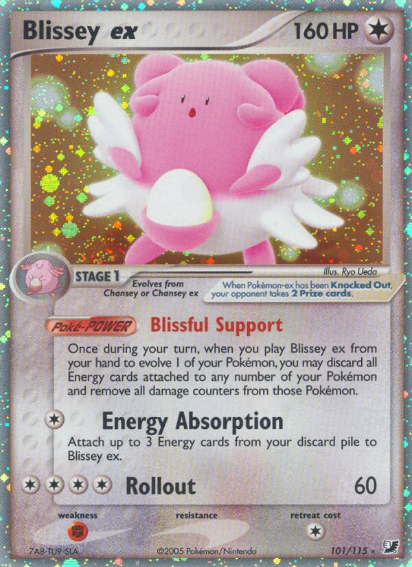 Blissey ex (101/115) [EX: Unseen Forces] | Black Swamp Games