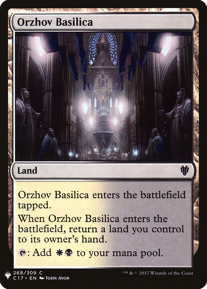 Orzhov Basilica [Mystery Booster] | Black Swamp Games