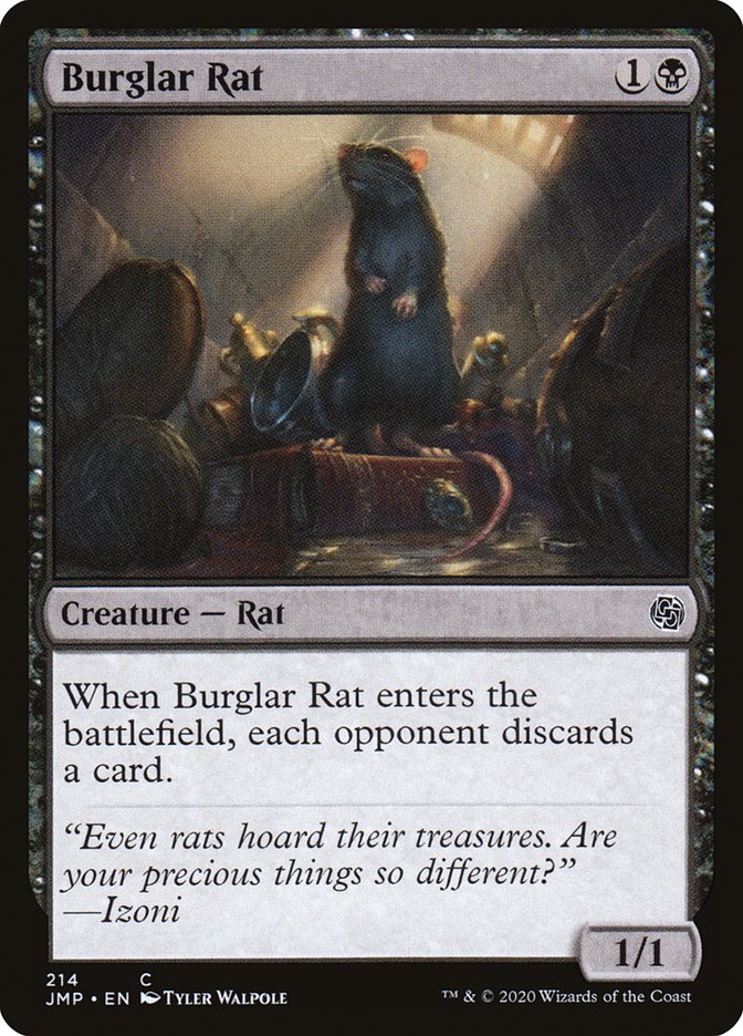 Burglar Rat [Jumpstart] | Black Swamp Games