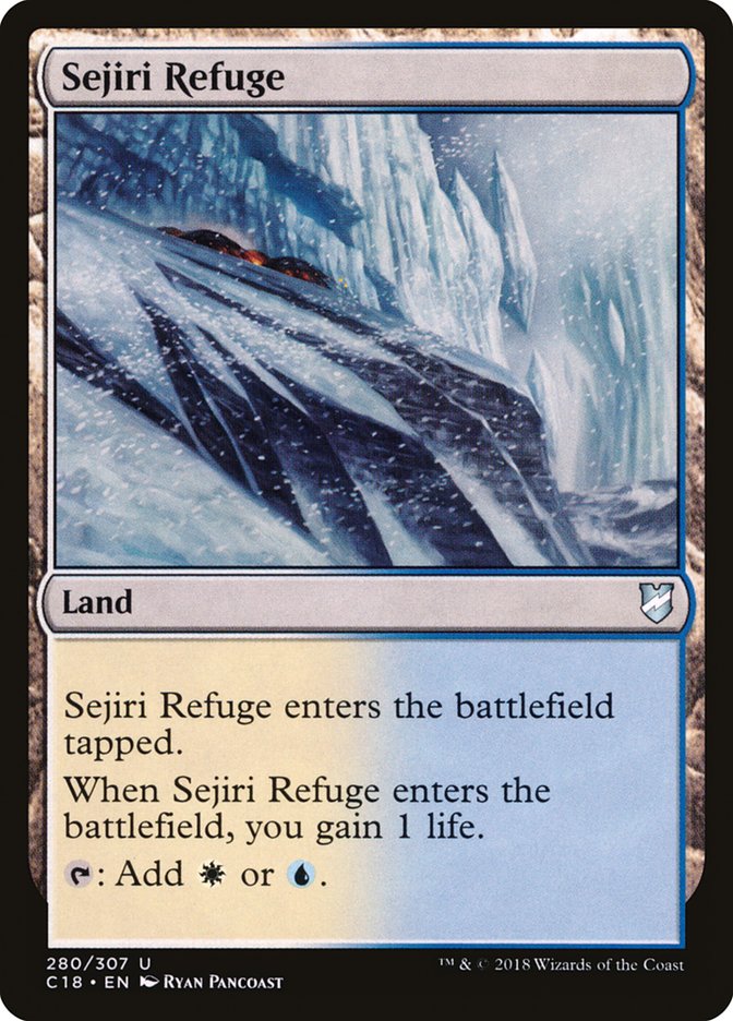 Sejiri Refuge [Commander 2018] | Black Swamp Games