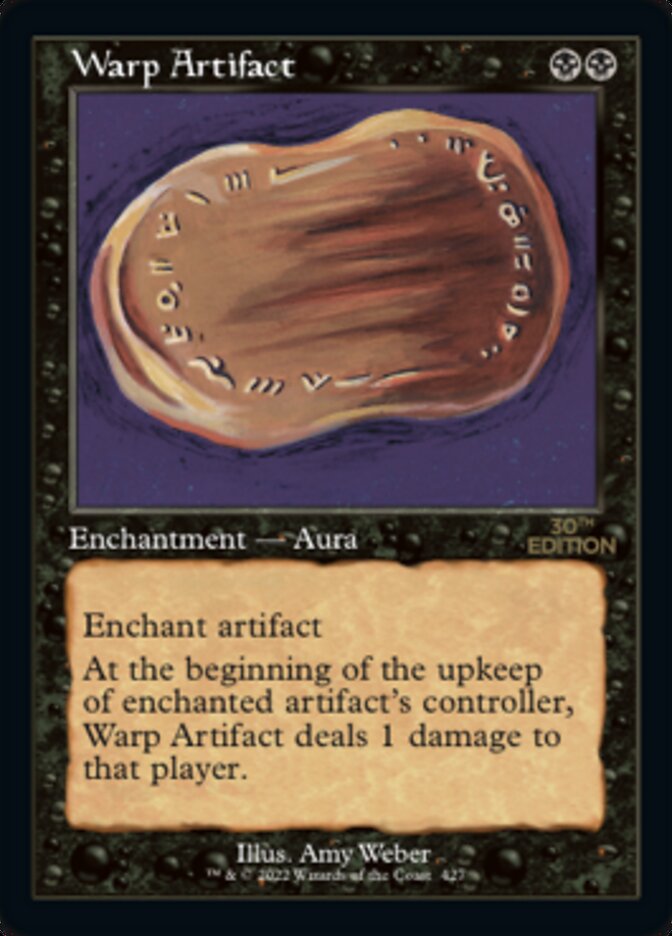 Warp Artifact (Retro) [30th Anniversary Edition] | Black Swamp Games