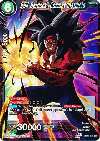 SS4 Bardock, Combat Instincts (BT11-131) [Vermilion Bloodline 2nd Edition] | Black Swamp Games