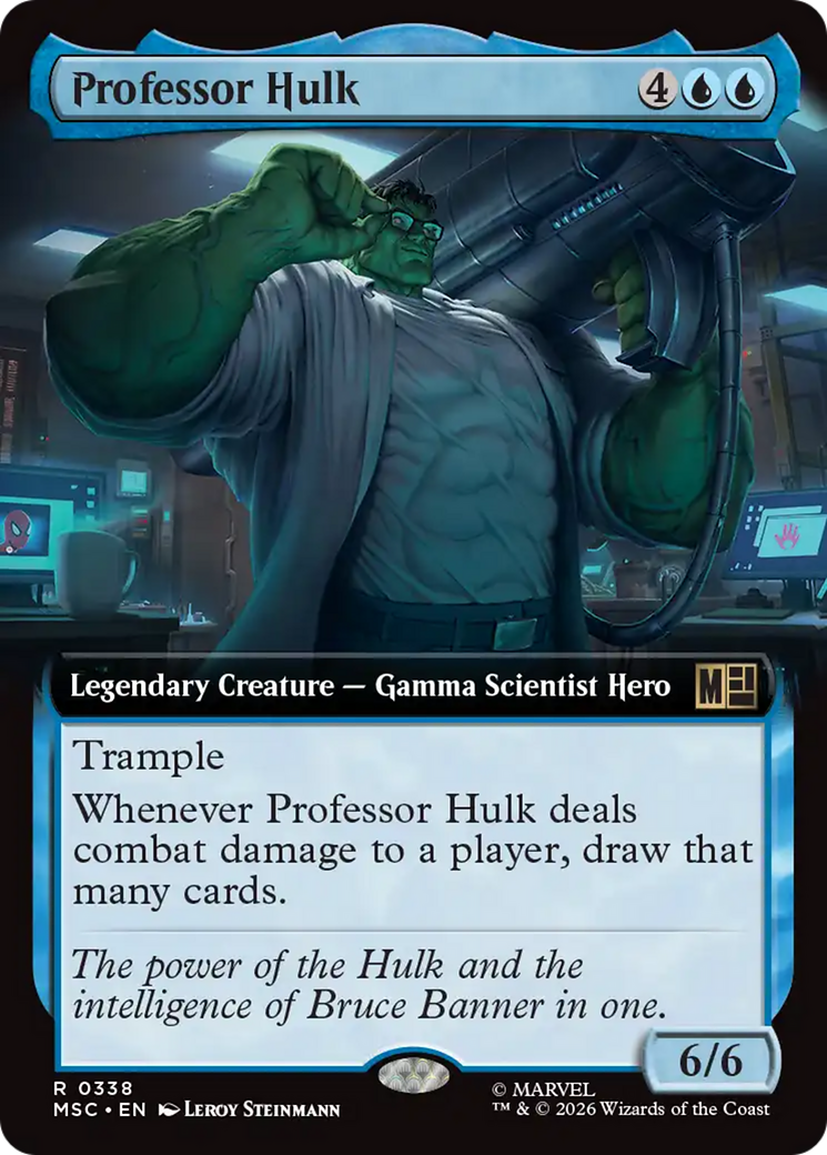 Professor Hulk (Extended Art) [Marvel Super Heroes Commander] | Black Swamp Games