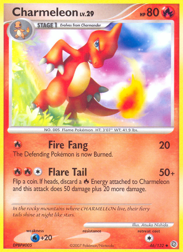 Charmeleon (46/132) [Diamond & Pearl: Secret Wonders] | Black Swamp Games