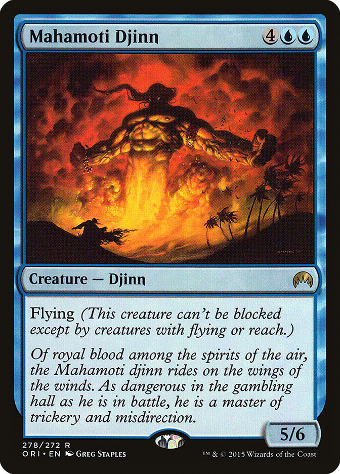 Mahamoti Djinn [Magic Origins] | Black Swamp Games