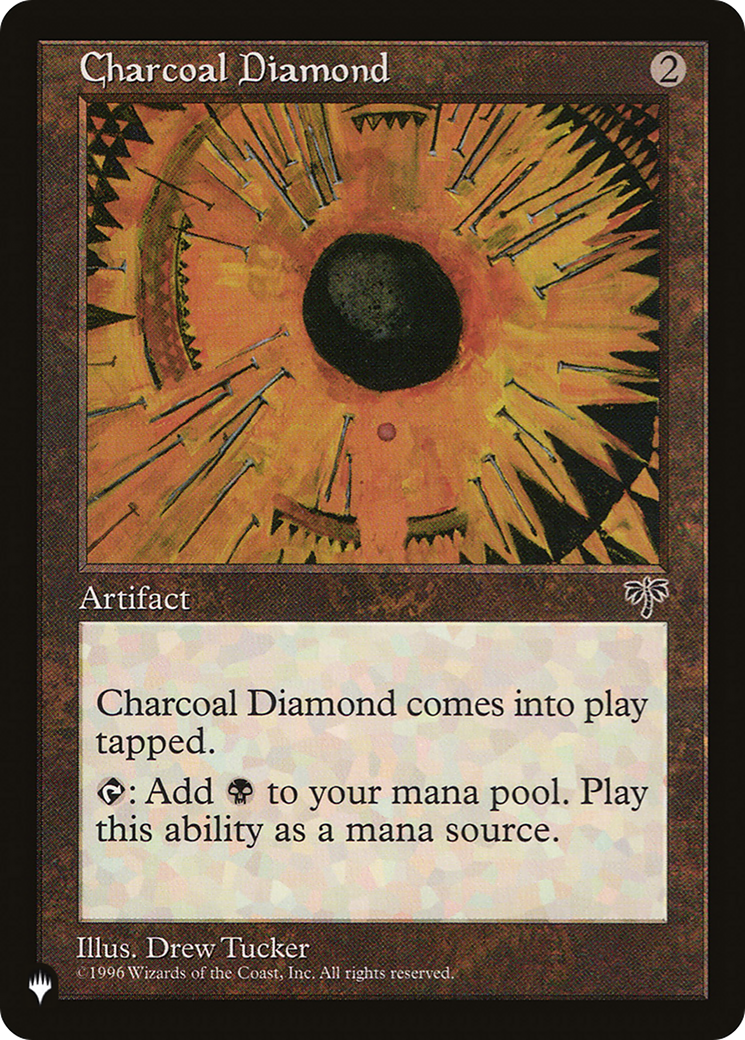 Charcoal Diamond [The List Reprints] | Black Swamp Games