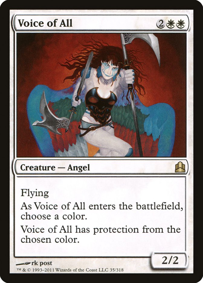 Voice of All [Commander 2011] | Black Swamp Games