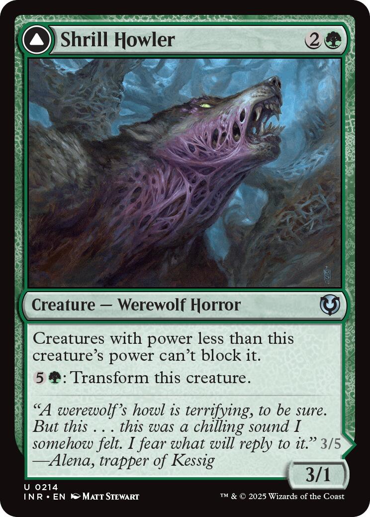 Shrill Howler // Howling Chorus [Innistrad Remastered] | Black Swamp Games