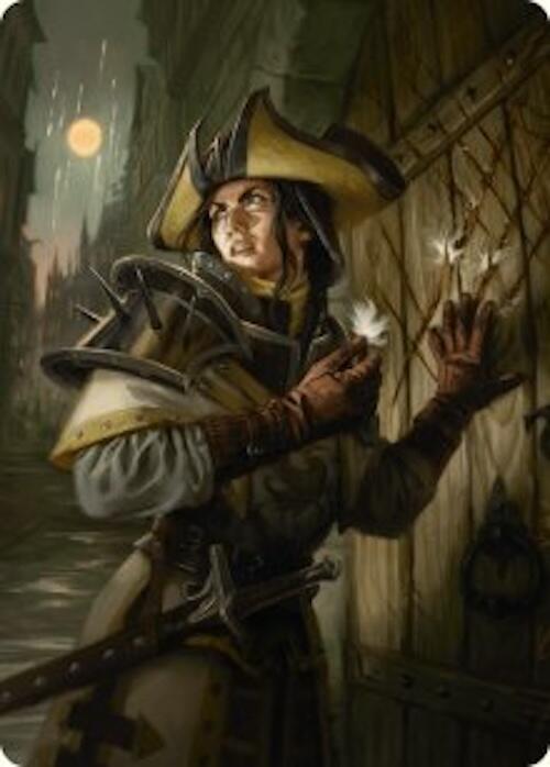 Thraben Inspector Art Card [Innistrad Remastered Art Series] | Black Swamp Games