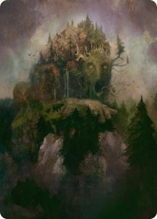 Cultivator Colossus Art Card [Innistrad Remastered Art Series] | Black Swamp Games
