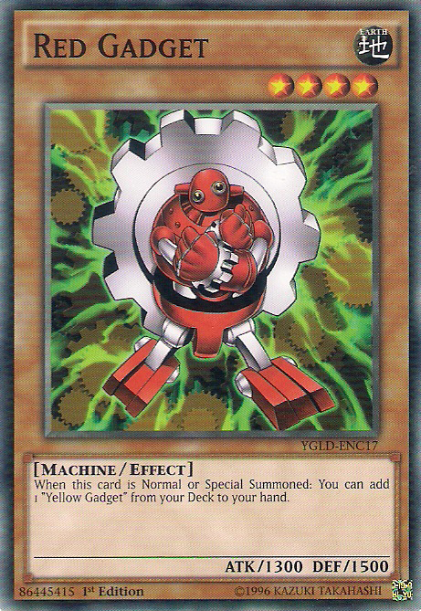 Red Gadget [YGLD-ENC17] Common | Black Swamp Games