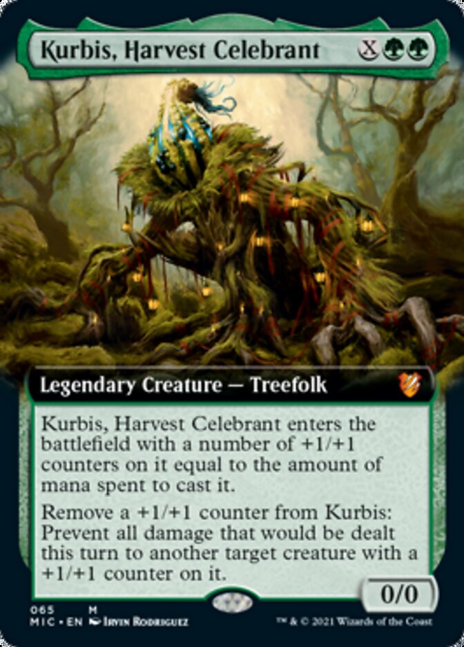 Kurbis, Harvest Celebrant (Extended Art) [Innistrad: Midnight Hunt Commander] | Black Swamp Games