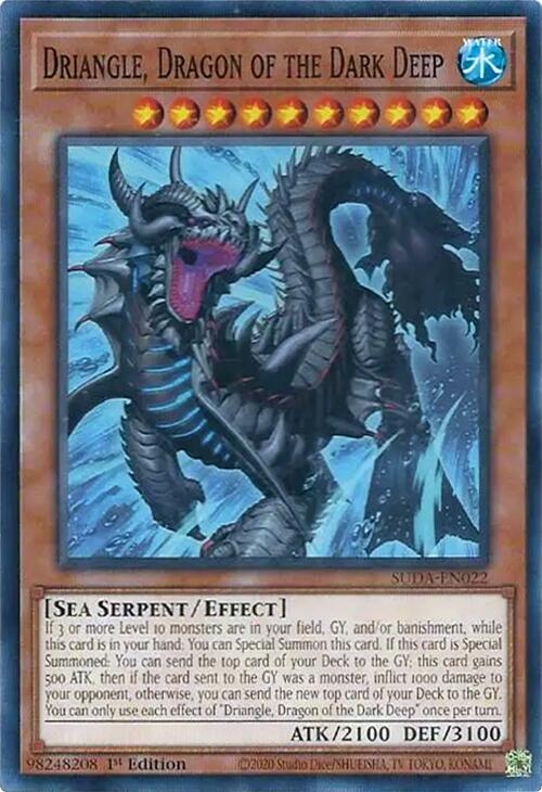 Driangle, Dragon of the Dark Deep [SUDA-EN022] Common | Black Swamp Games