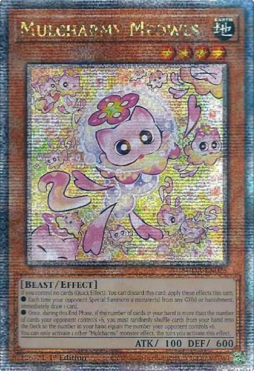 Mulcharmy Meowls (Quarter Century Secret Rare) [SUDA-EN025] Quarter Century Secret Rare | Black Swamp Games