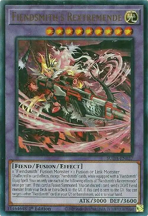 Fiendsmith's Rextremende [SUDA-EN037] Ultra Rare | Black Swamp Games