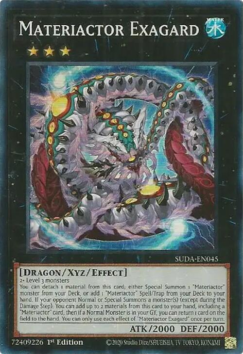 Materiactor Exagard [SUDA-EN045] Super Rare | Black Swamp Games