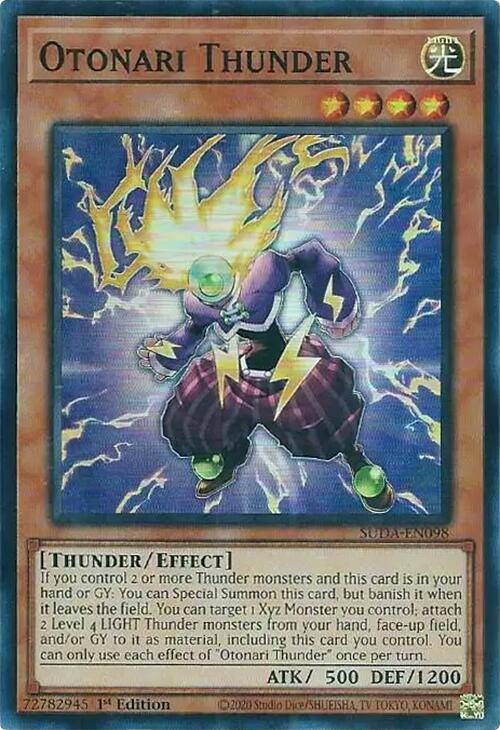 Otonari Thunder [SUDA-EN098] Super Rare | Black Swamp Games