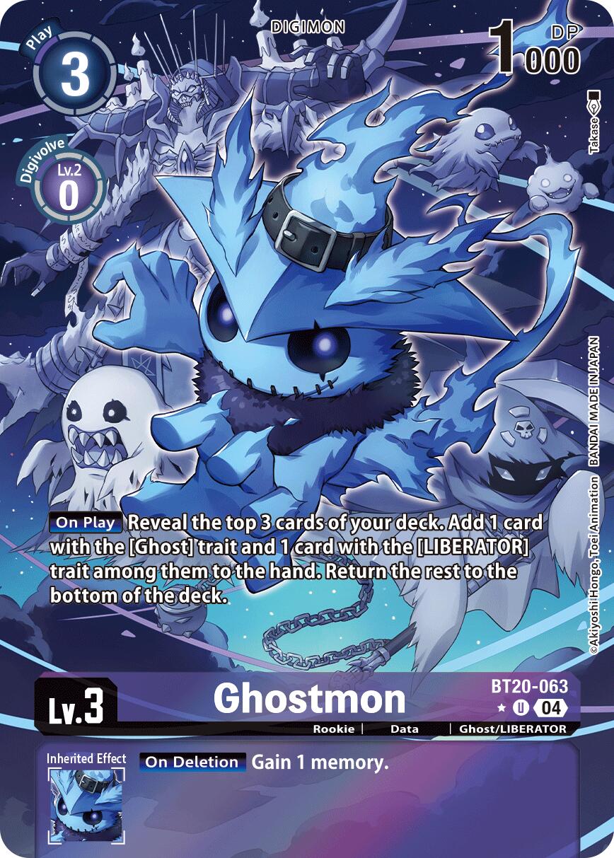 Ghostmon [BT20-063] (Alternate Art) [Release Special Booster Ver.2.5] | Black Swamp Games