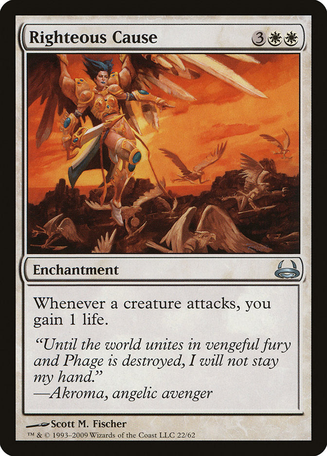 Righteous Cause [Duel Decks: Divine vs. Demonic] | Black Swamp Games