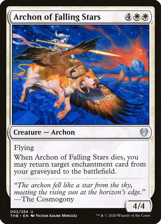 Archon of Falling Stars [Theros Beyond Death] | Black Swamp Games