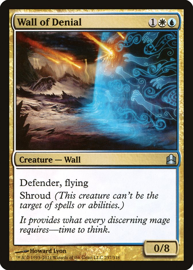 Wall of Denial [Commander 2011] | Black Swamp Games