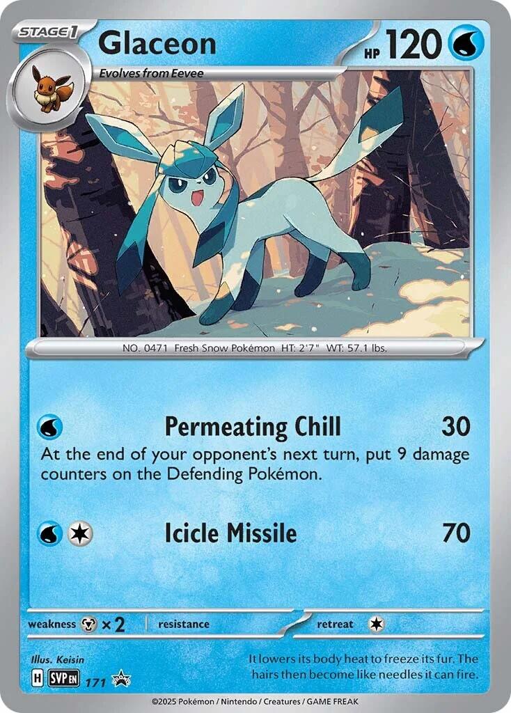 Glaceon (SVP171) [Scarlet & Violet: Black Star Promos] | Black Swamp Games