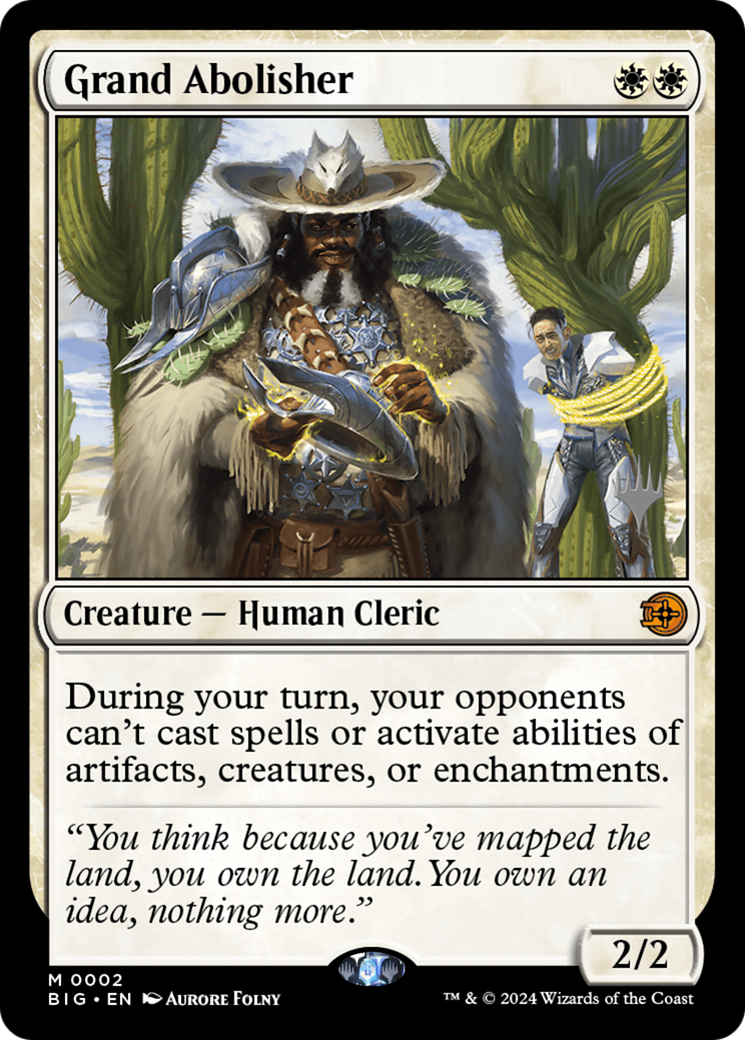 Grand Abolisher [Lorwyn Eclipsed Promos] | Black Swamp Games