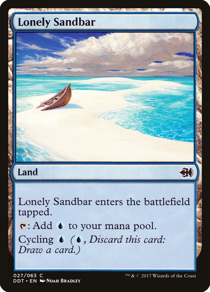 Lonely Sandbar [Duel Decks: Merfolk vs. Goblins] | Black Swamp Games