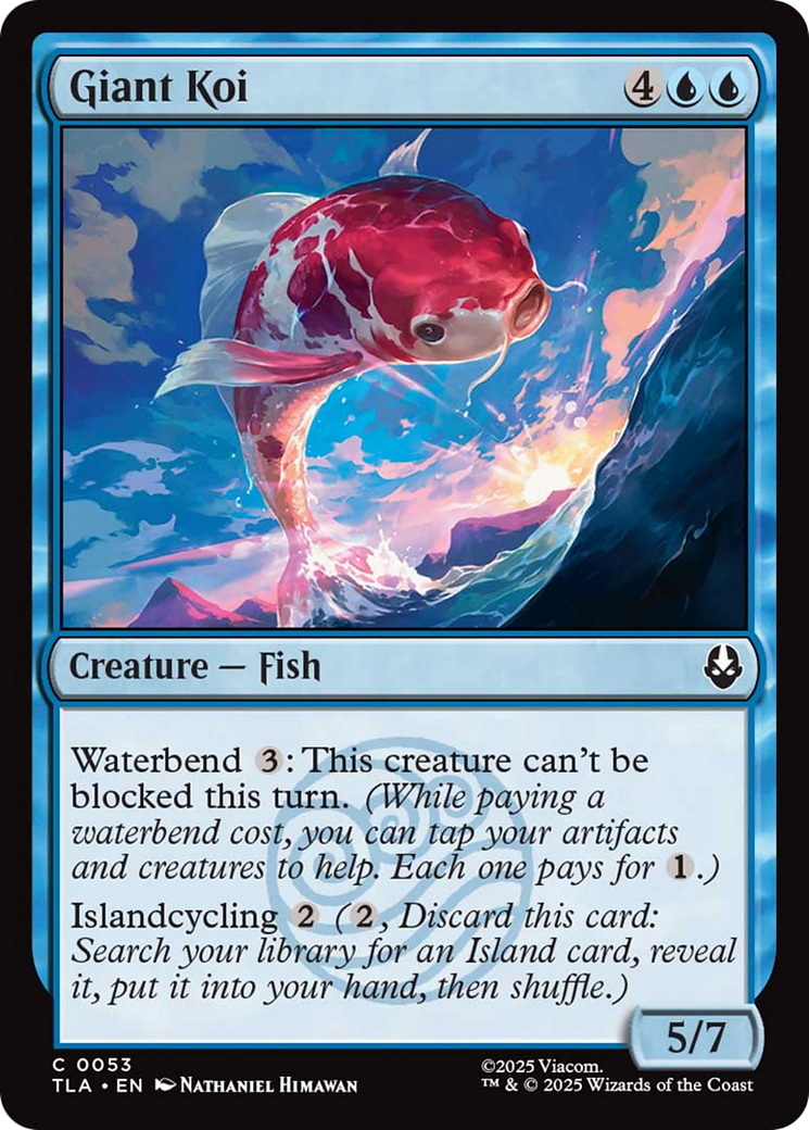 Giant Koi [Avatar: The Last Airbender] | Black Swamp Games