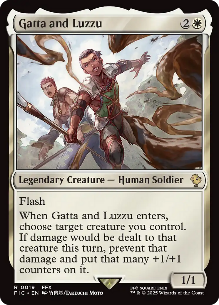 Gatta and Luzzu [FINAL FANTASY Commander] | Black Swamp Games