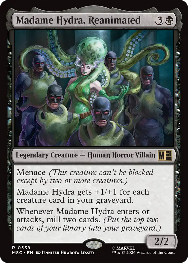 Madame Hydra, Reanimated [Marvel Super Heroes Commander] | Black Swamp Games