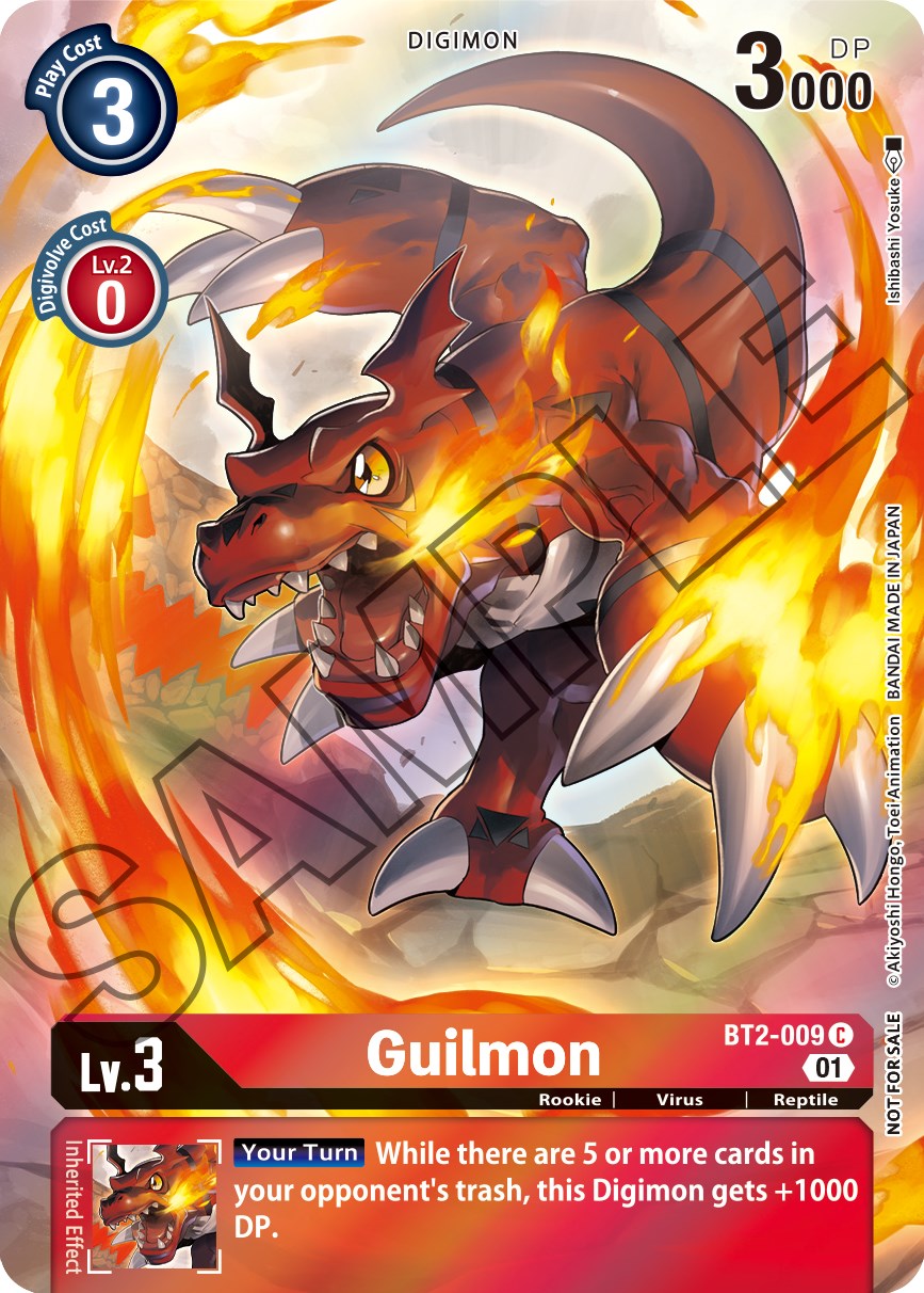 Guilmon [BT2-009] (Tamer's Card Set 1) [Release Special Booster Promos] | Black Swamp Games