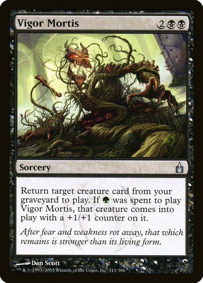 Vigor Mortis [Ravnica: City of Guilds] | Black Swamp Games