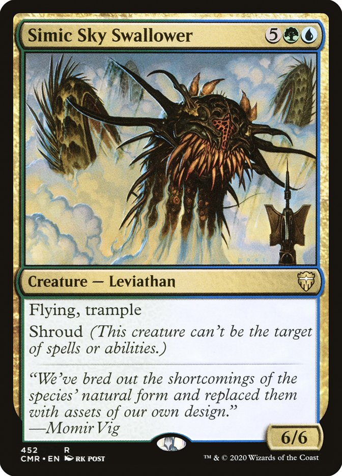 Simic Sky Swallower [Commander Legends] | Black Swamp Games