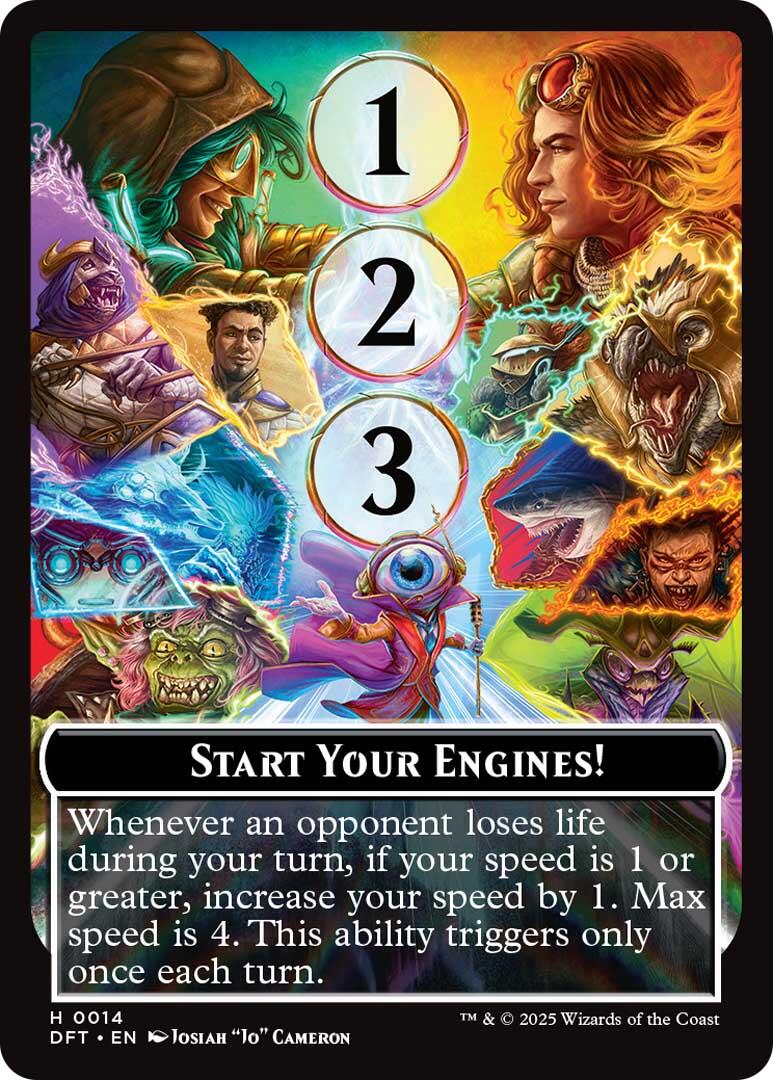 Start Your Engines! // Max Speed [Aetherdrift Tokens] | Black Swamp Games