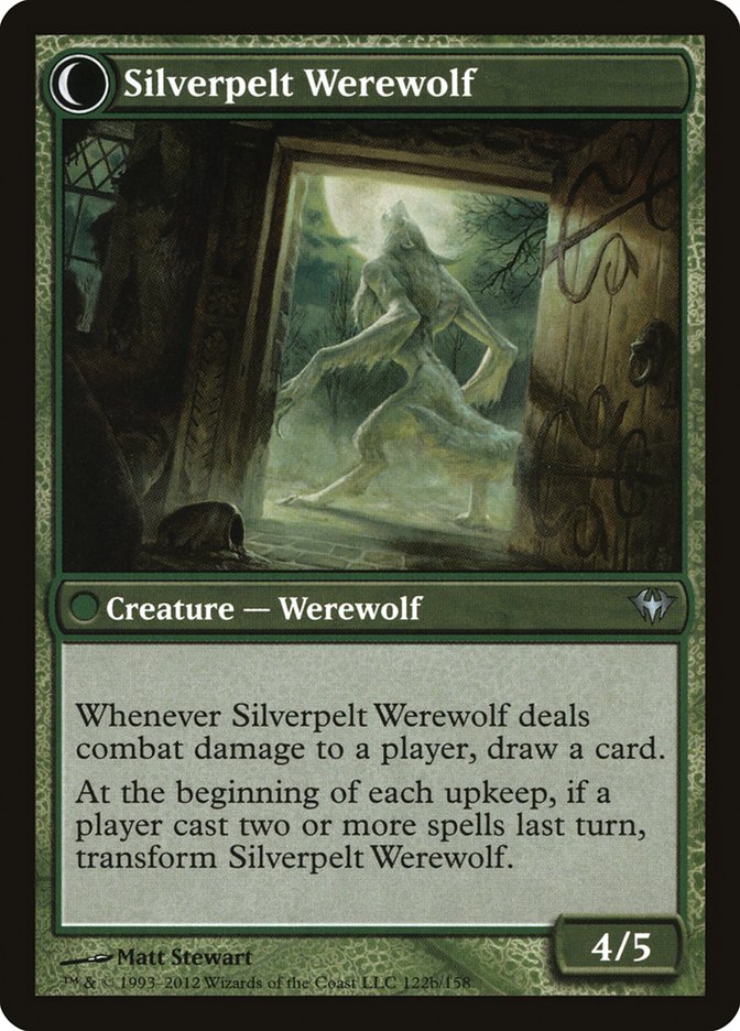 Lambholt Elder // Silverpelt Werewolf [Dark Ascension] | Black Swamp Games
