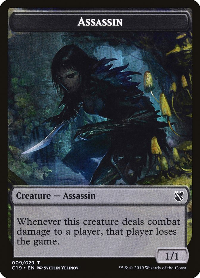 Assassin Token [Commander 2019 Tokens] | Black Swamp Games