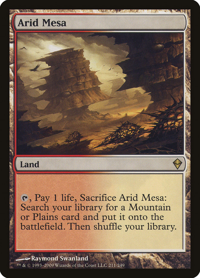 Arid Mesa [Zendikar] | Black Swamp Games