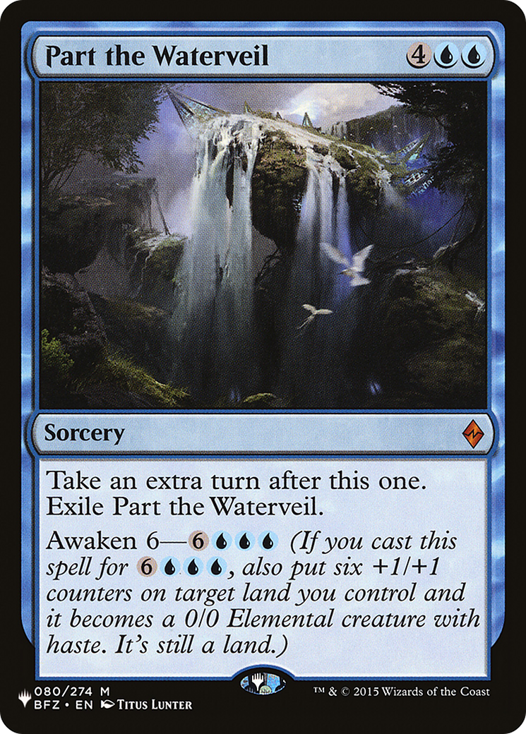 Part the Waterveil [The List] | Black Swamp Games