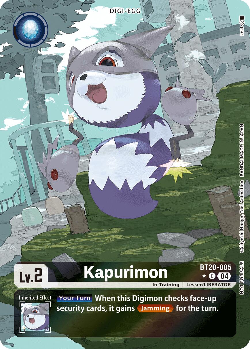 Kapurimon [BT20-005] (Box Promotion Pack) [Release Special Booster Ver.2.5 Promos] | Black Swamp Games