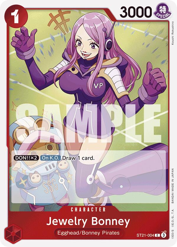 Jewelry Bonney [Starter Deck EX: Gear 5] | Black Swamp Games